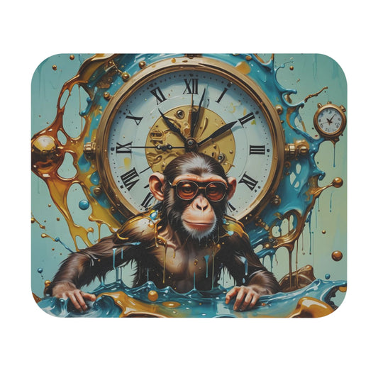 Time Monkey - Mouse Pad (Rectangle)