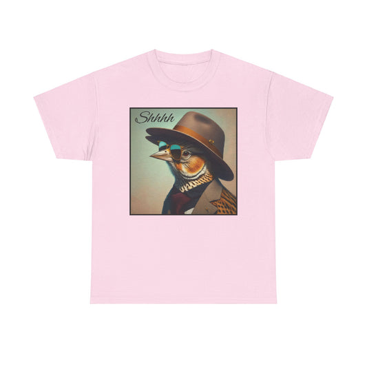 Shhhh Bird - Heavy Cotton Tee