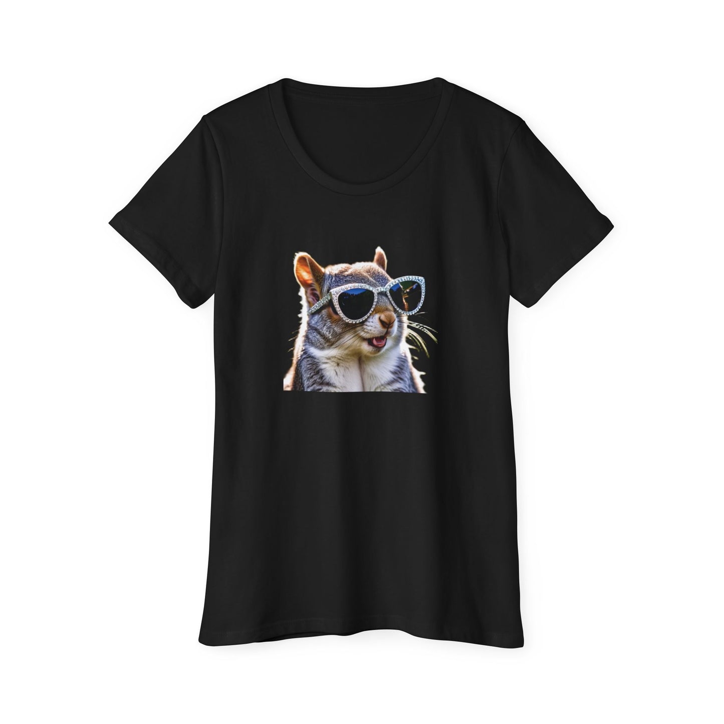 Bedazzled Squirrel - Women's Organic Short Sleeve T-Shirt