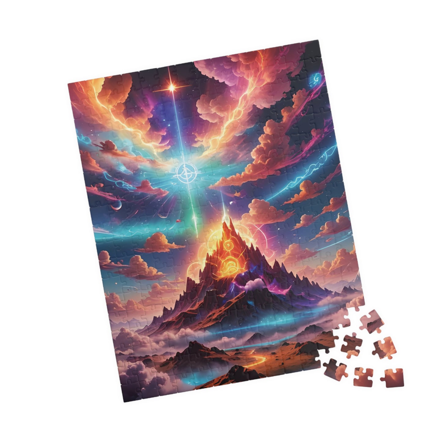 Mt Etherea - Puzzle (110, 252, 520, 1014-piece)