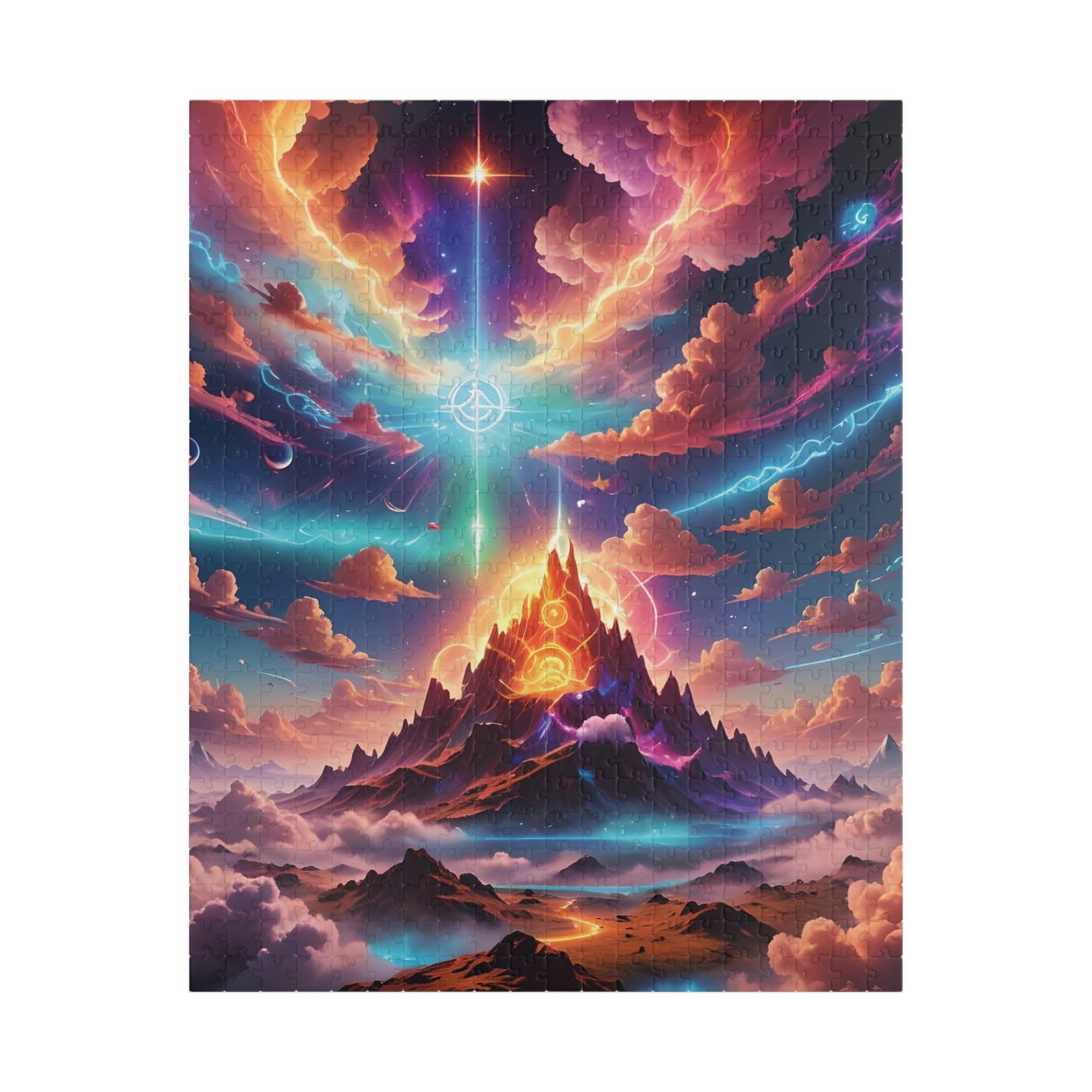 Mt Etherea - Puzzle (110, 252, 520, 1014-piece)