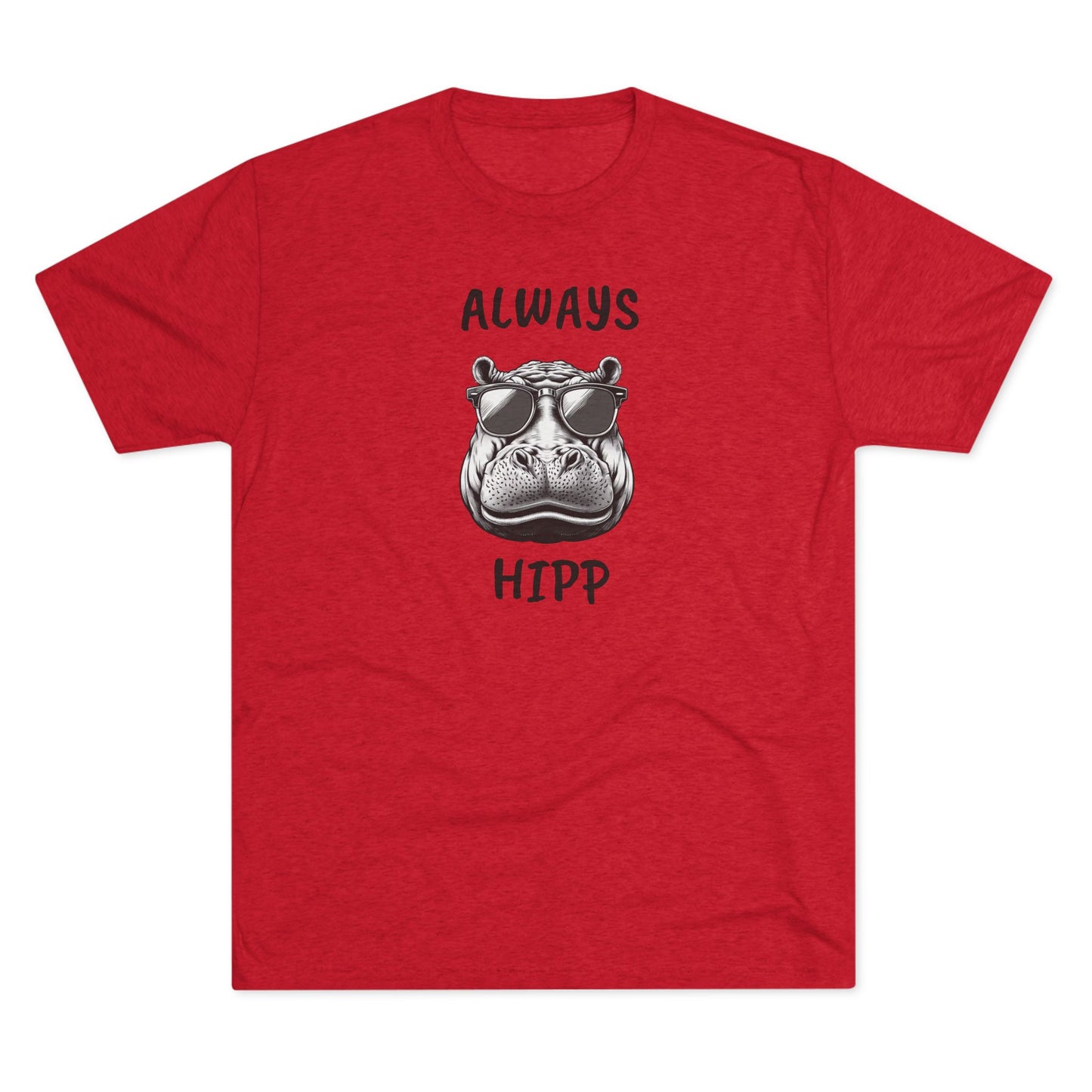 Always Hipp - Tri-Blend Crew Tee