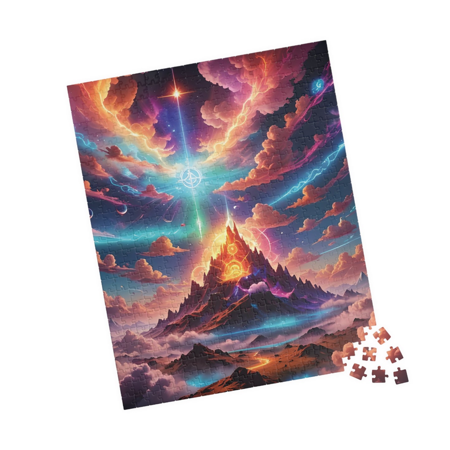 Mt Etherea - Puzzle (110, 252, 520, 1014-piece)