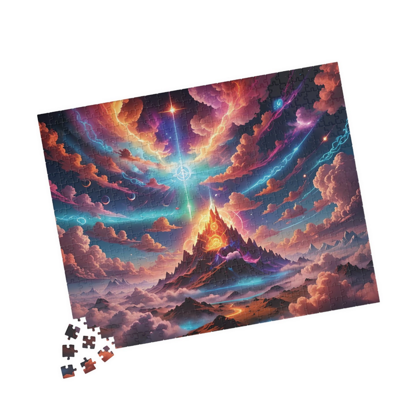 Mt Etherea - Puzzle (110, 252, 520, 1014-piece)