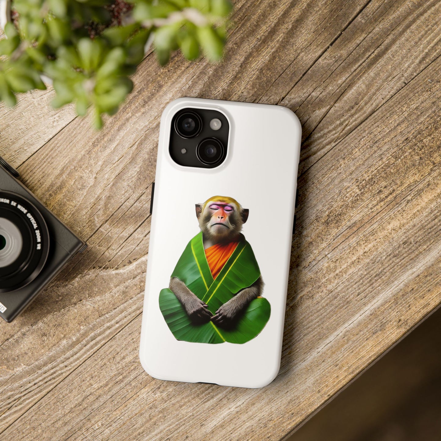 Pensive Monkey Monk - Tough Phone Cases