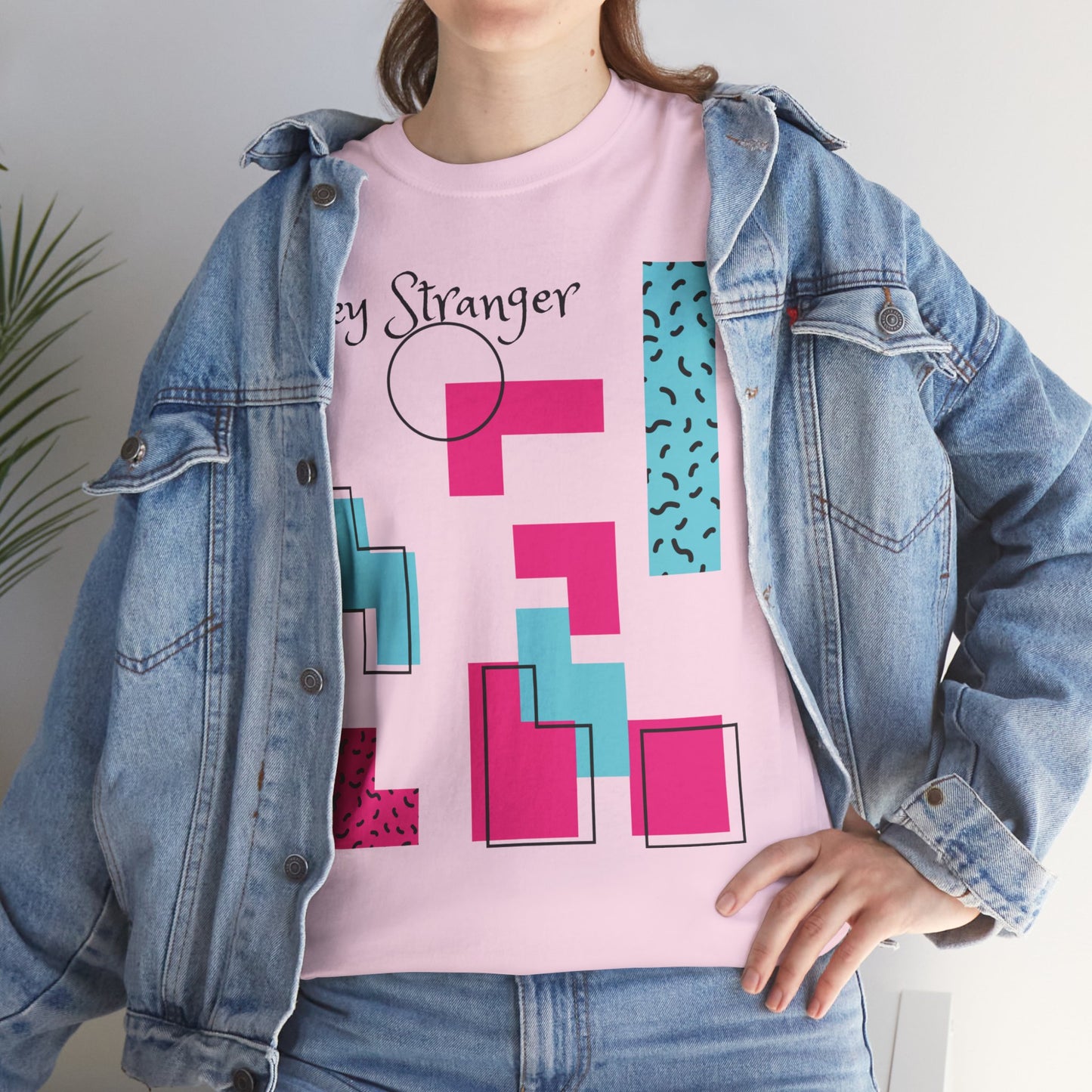 Hey Stranger - Heavy Cotton Tee