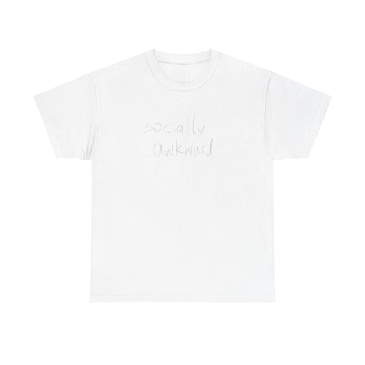 Socially Awkward - Heavy Cotton Tee