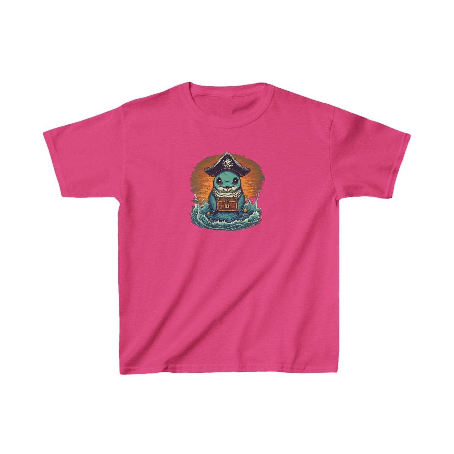 Pirate Dolphin - Kids Heavy Cotton™ Tee