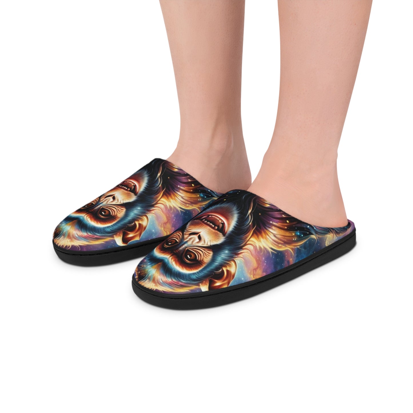 Cosmic Monkey - Men's Indoor Slippers