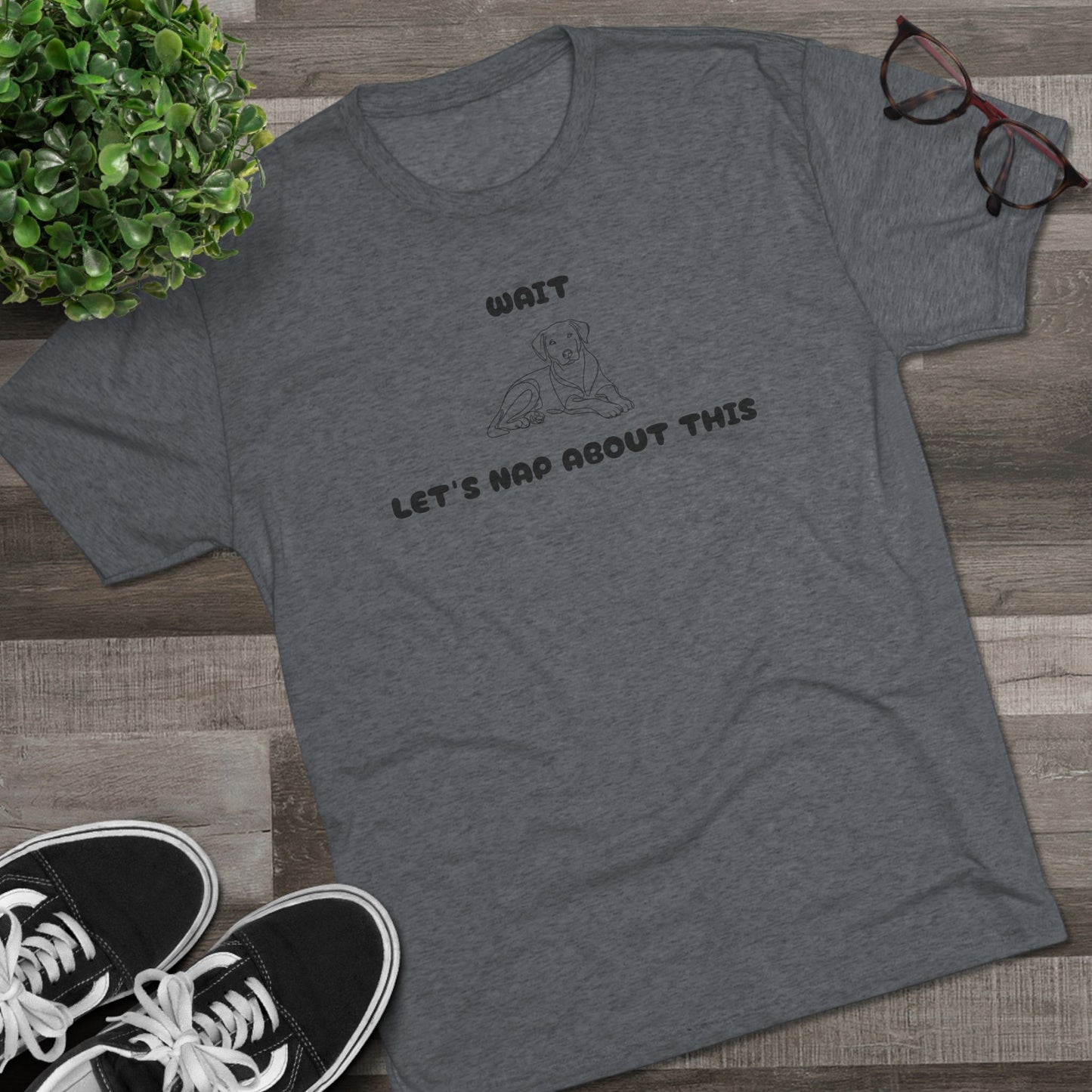 Nap About It - Tri-Blend Crew Tee