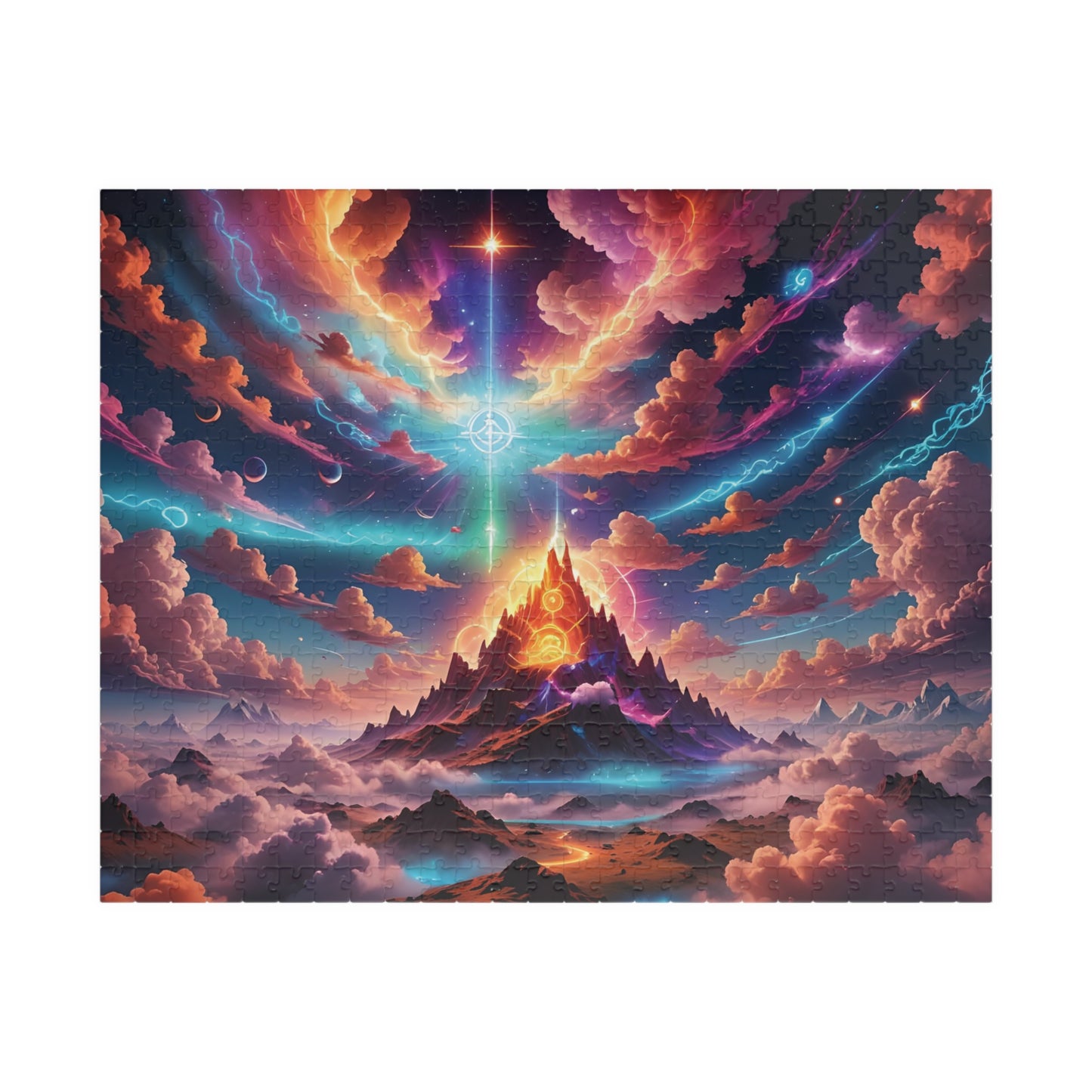 Mt Etherea - Puzzle (110, 252, 520, 1014-piece)