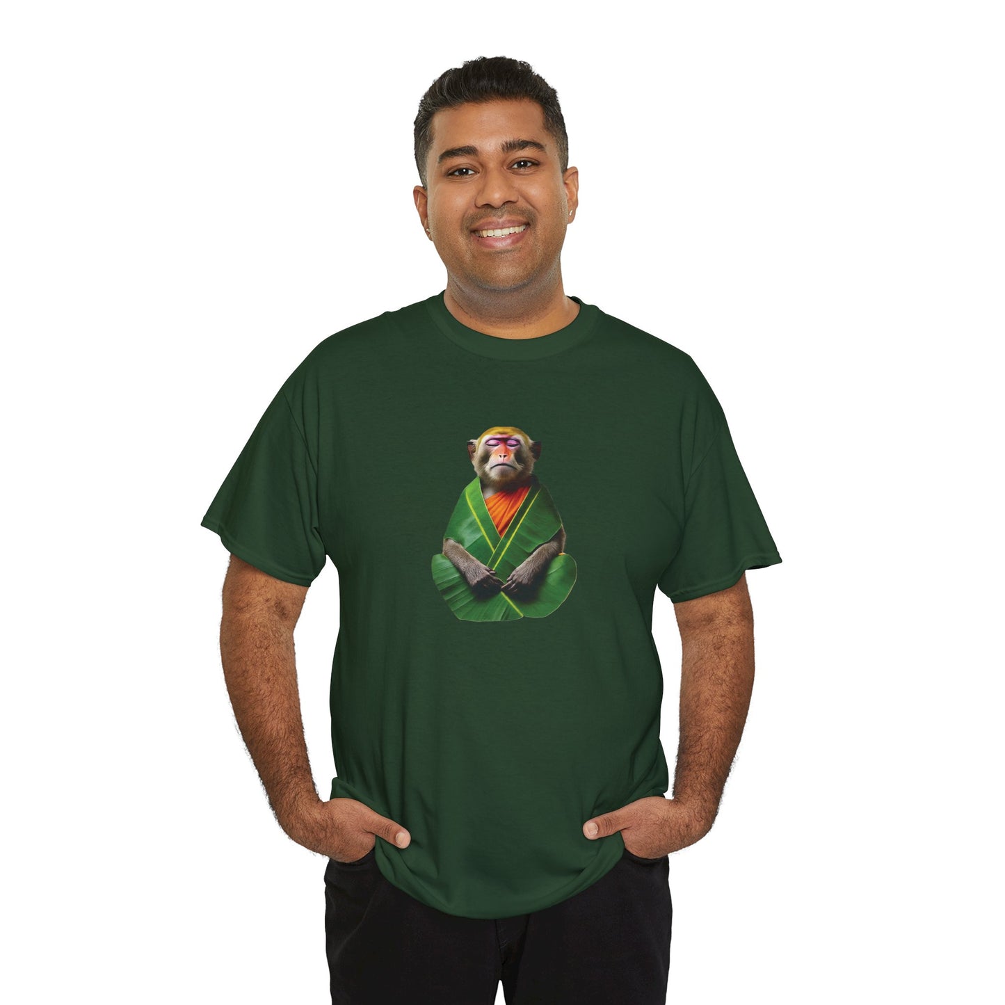 Pensive Monkey Monk - Heavy Cotton Tee