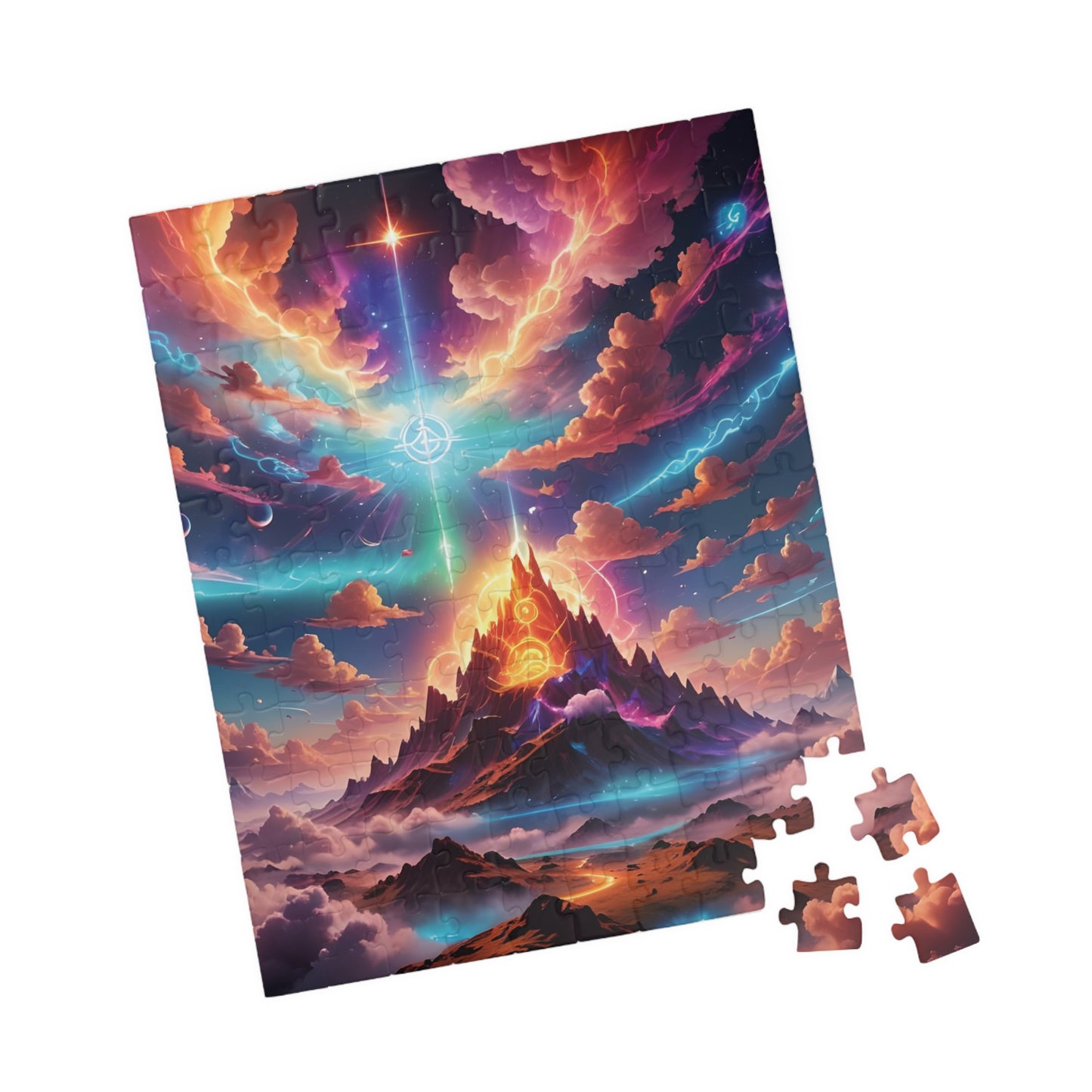 Mt Etherea - Puzzle (110, 252, 520, 1014-piece)