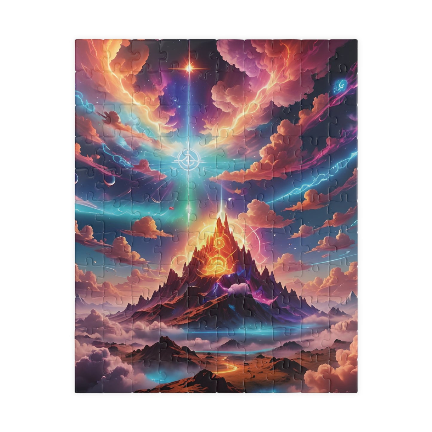 Mt Etherea - Puzzle (110, 252, 520, 1014-piece)