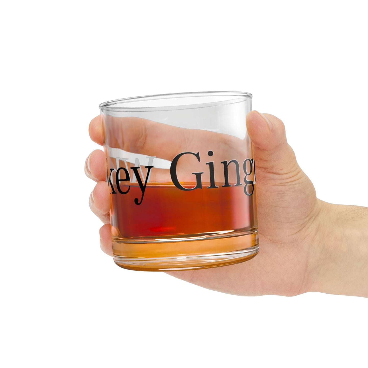 "Whiskey Ginger" - Rocks Glass, 10oz