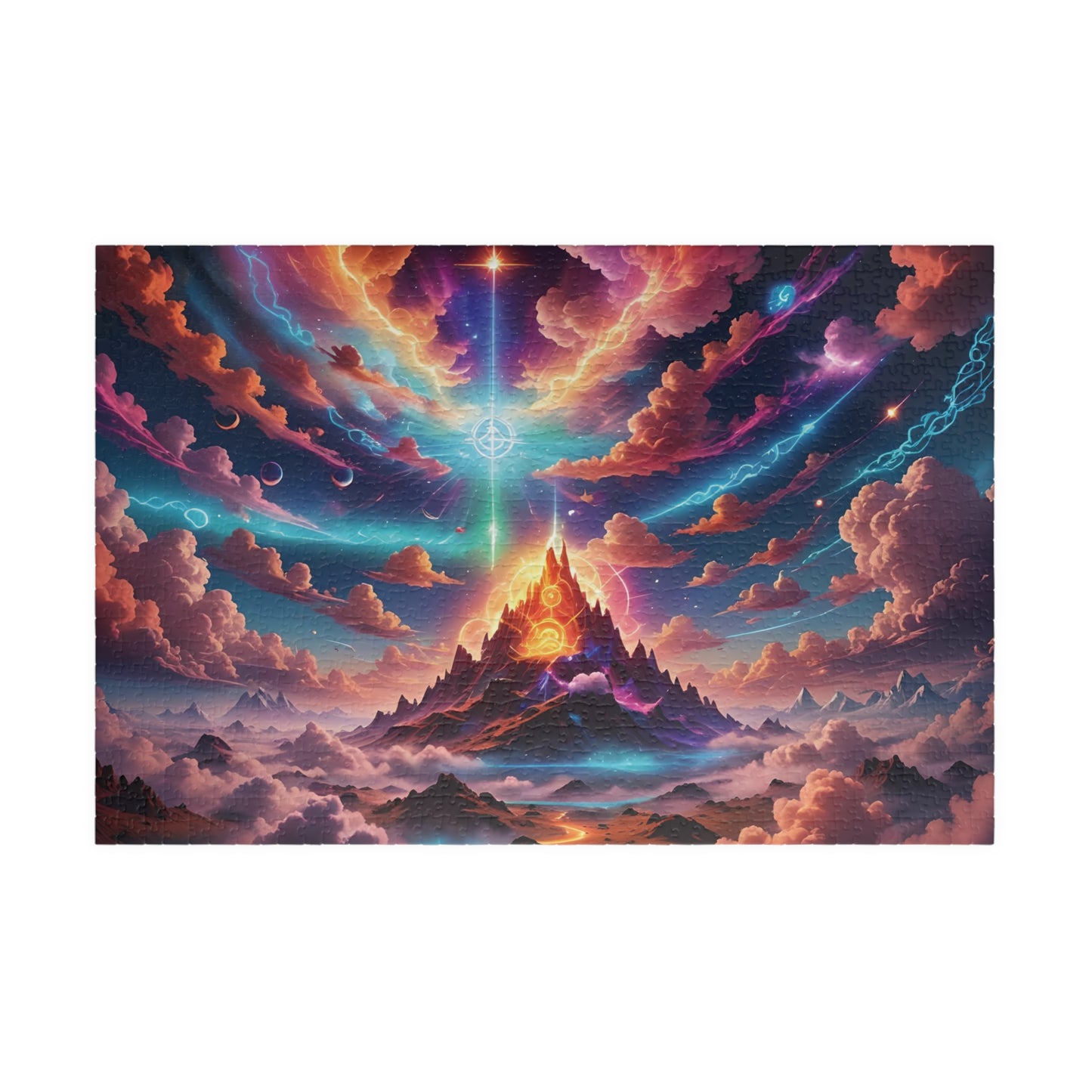 Mt Etherea - Puzzle (110, 252, 520, 1014-piece)