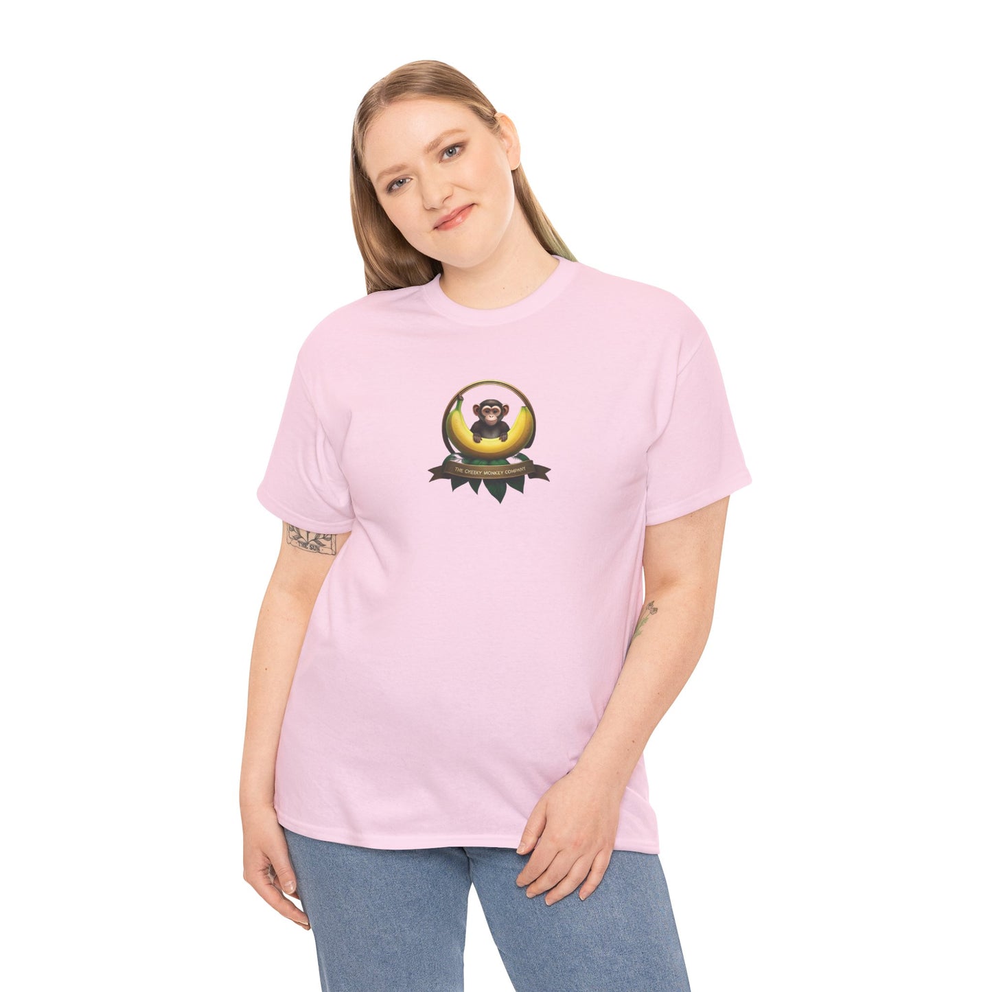 Cheeky Monkey Mascot - Heavy Cotton Tee