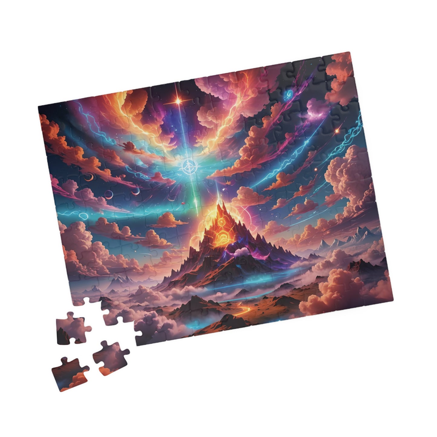 Mt Etherea - Puzzle (110, 252, 520, 1014-piece)